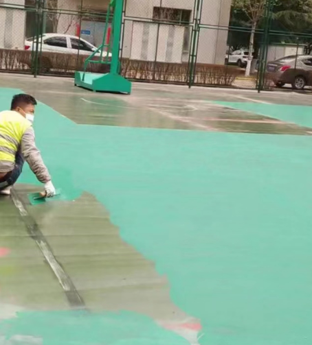 绍兴球场地面翻新